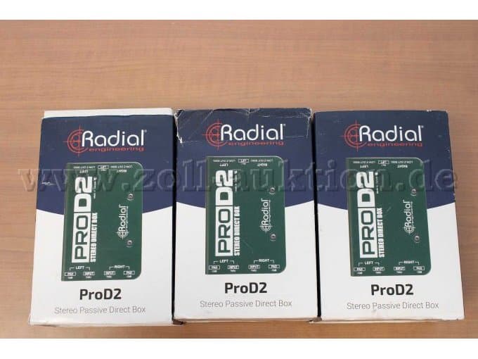 Passive Stereo DI Boxes Pro D2 from Radial Engineering