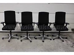 Wilkhahn ON Office Swivel Chairs, Fabric Black