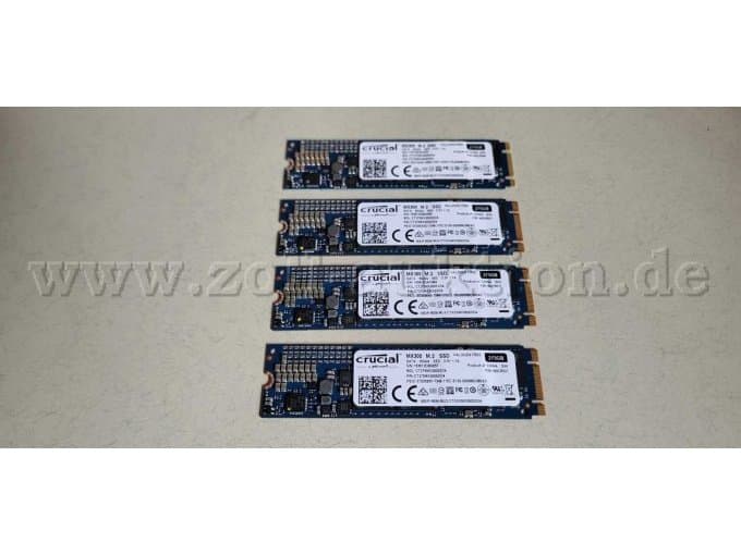 Crucial SSD M.2 hard drive per 275 GB total 1100 GB