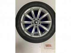 Complete wheels, aluminum rims summer tires 215/55 R17 Pirelli P7