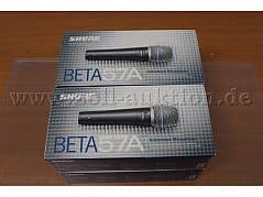 Microphones Beta 57A from Shure