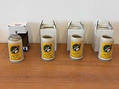 Oktoberfest beer mugs with and without tin lids, year mugs 2007, Manufacturer: Rastal