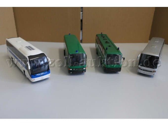 Police/Justice Crew Transport Bus Models 1:87