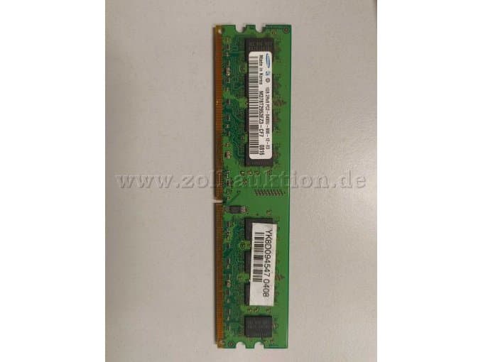 Memory / RAM Samsung 1 GB DDR2-800 MHz PC2-6400U (M378T2953EZ3-CF7)