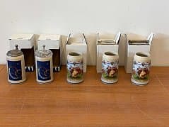various Oktoberfest mugs from 2009 , manufacturer: Rastal