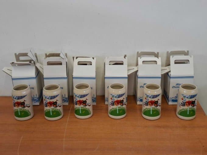 Rastal Oktoberfest mugs 1990