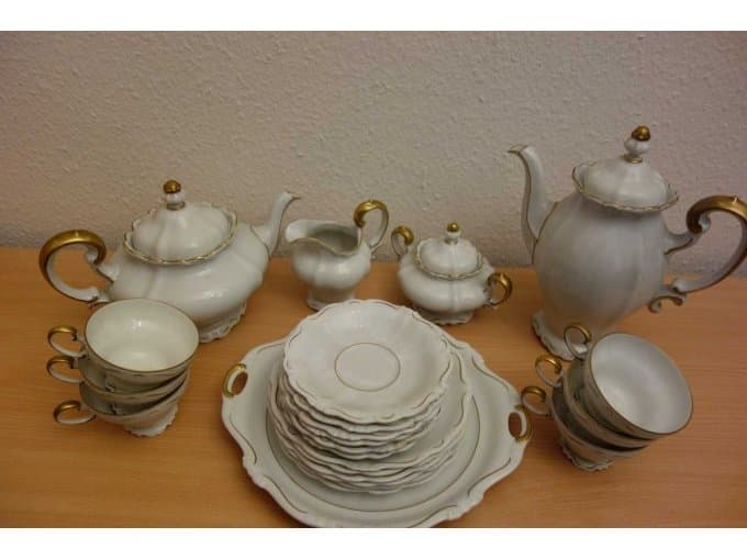 Partial coffee/tea service (Rosenthal-Pompadour)