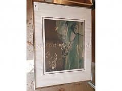 Picture frame - 81 x 61 cm - silver, manufacturer unknown