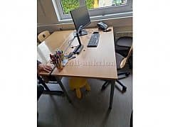 VS Computer Tables with Cable Shaft