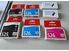 Original Canon ink cartridges (different colors)
