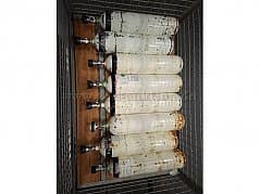 breathing air bottles diving bottles 7 liters 200 bar fire brigade