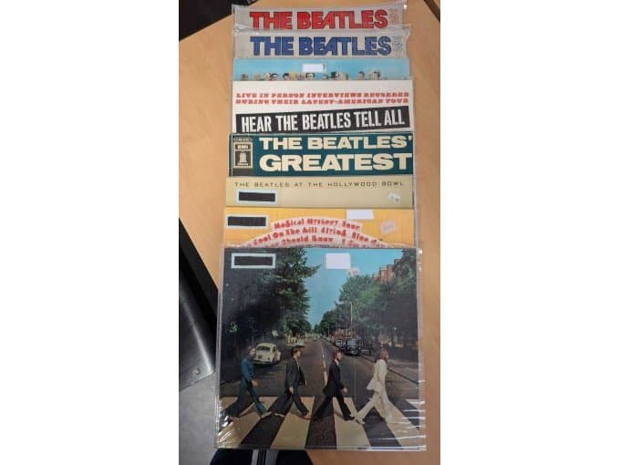 The Beatles Vinyl Records LPs Collection