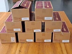 Cartons with 12 bottles each "Dorst" soul friends white wine cuvee 2020
